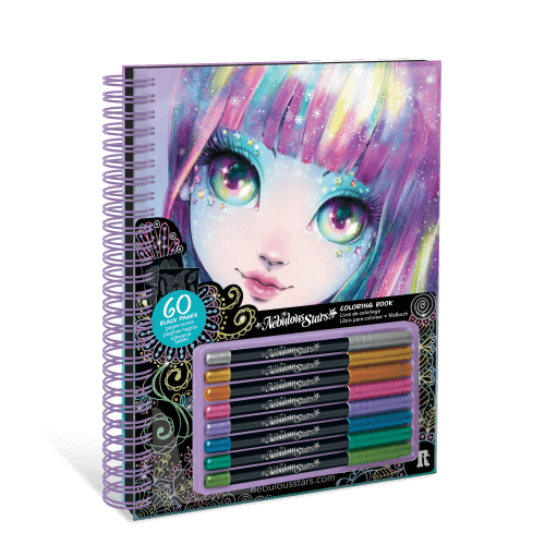 חוברת שחורה צבעים מטאליים