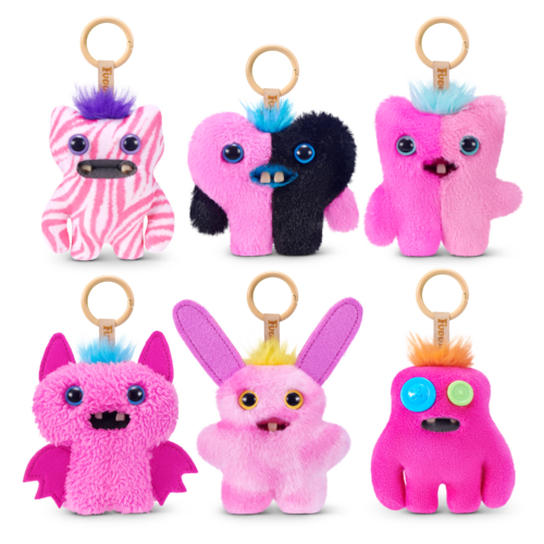 פאגלר מחזיקי מפתחות וורודים