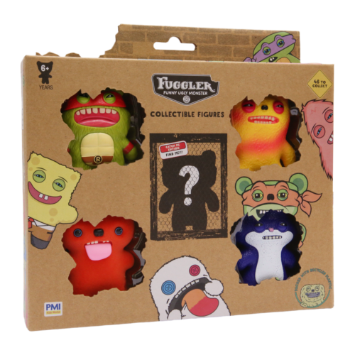 פאגלר איסוף בקופסה- 4 יח' + דמות מסתורית